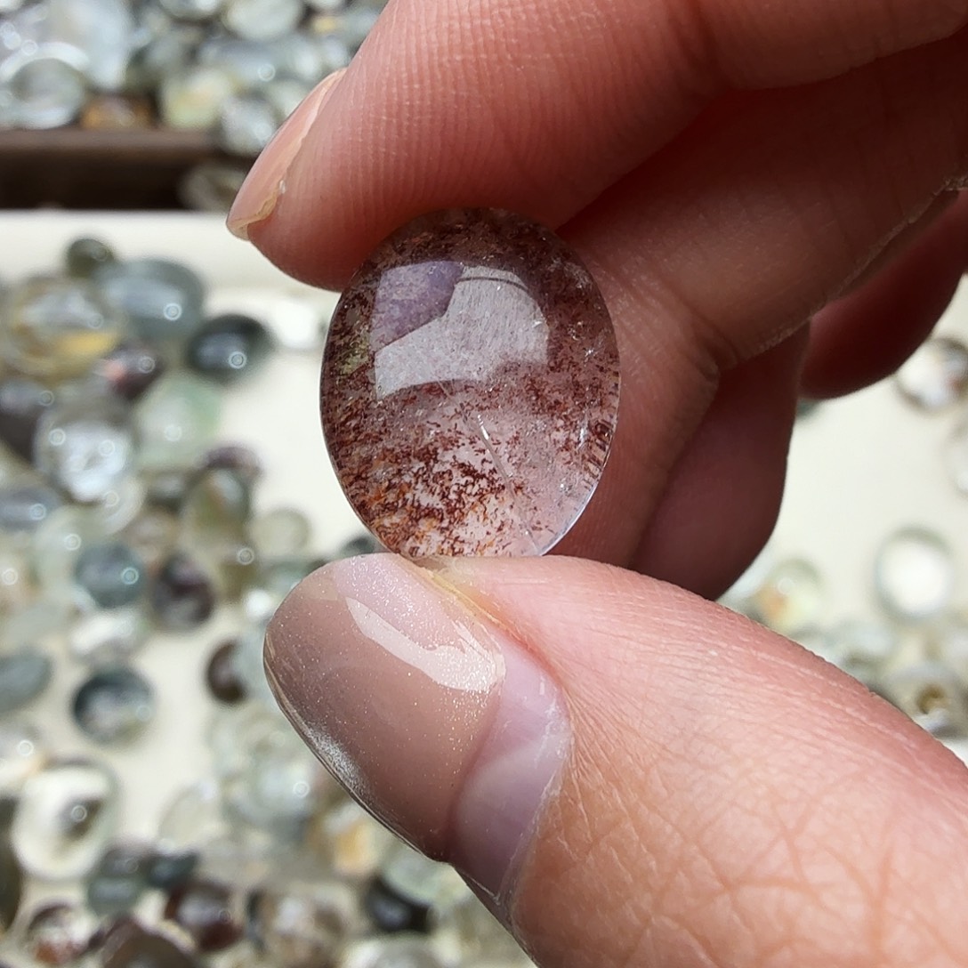 清***居未镶嵌珠宝半成品水晶