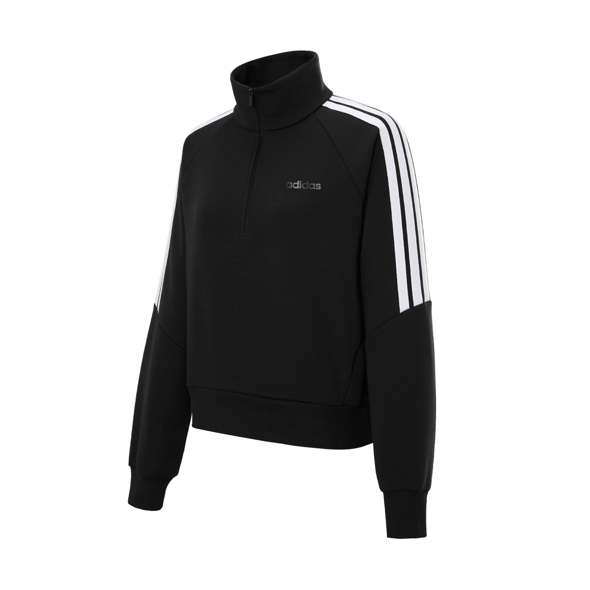 【阿迪达斯/adidas】女子时尚半开拉链立领套头卫衣 KQ5357[多色]