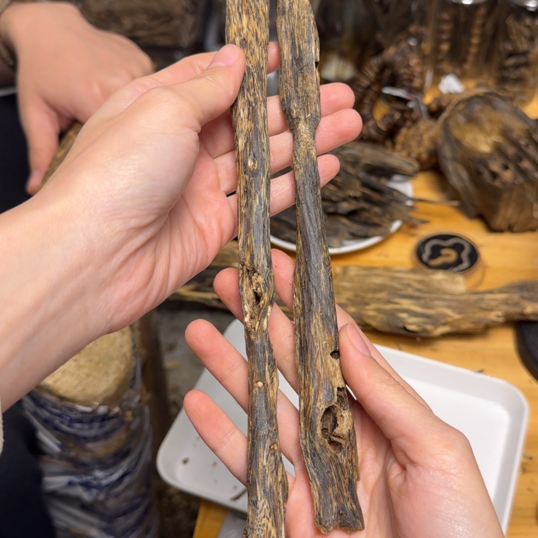 沉香沉香碎屑张勺子块料31克