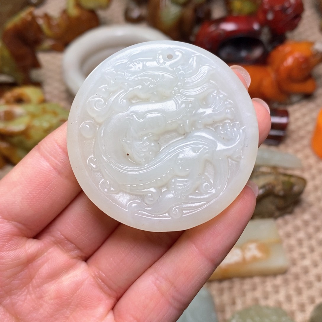 白玉菩提吊坠白玉菩提白玉菩提摆件