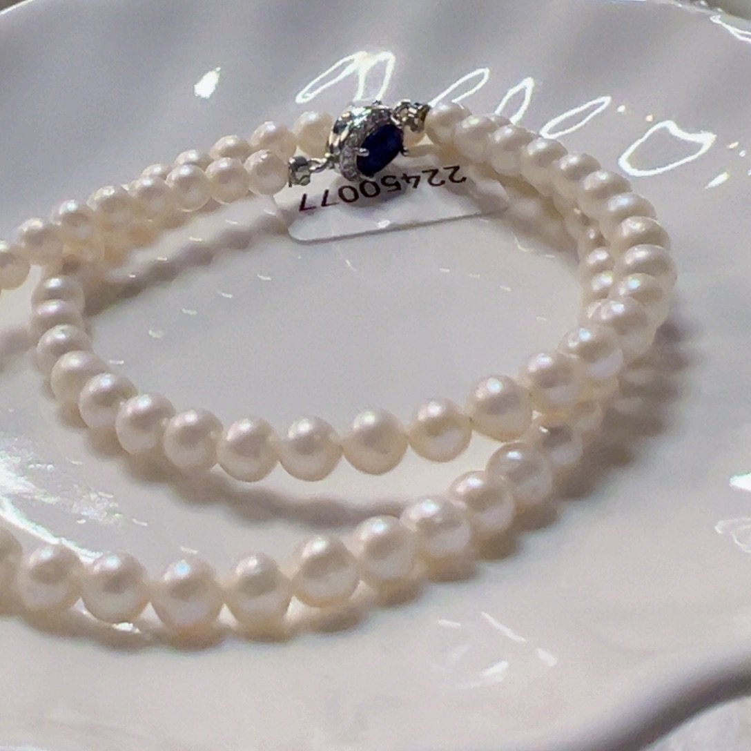 手绳淡水珍珠银S925镶嵌