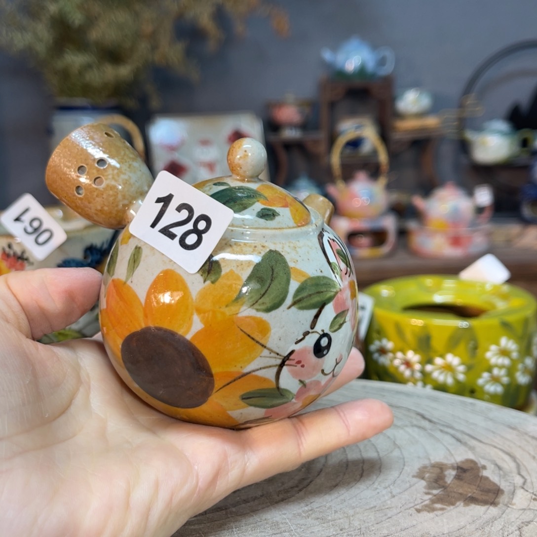 杯素浅陶瓷手工手绘