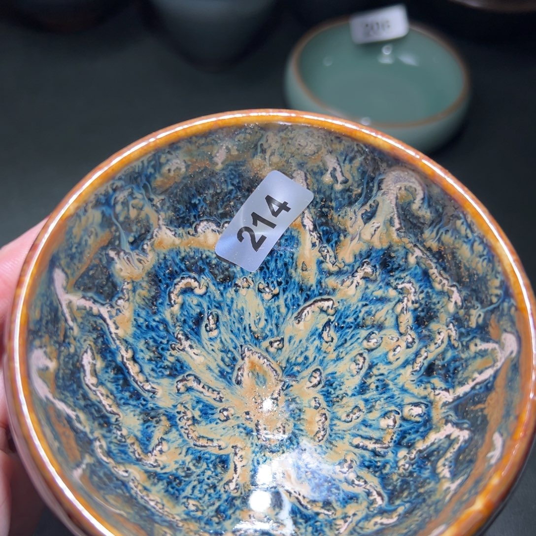 茶盏全手工原矿原釉建盏