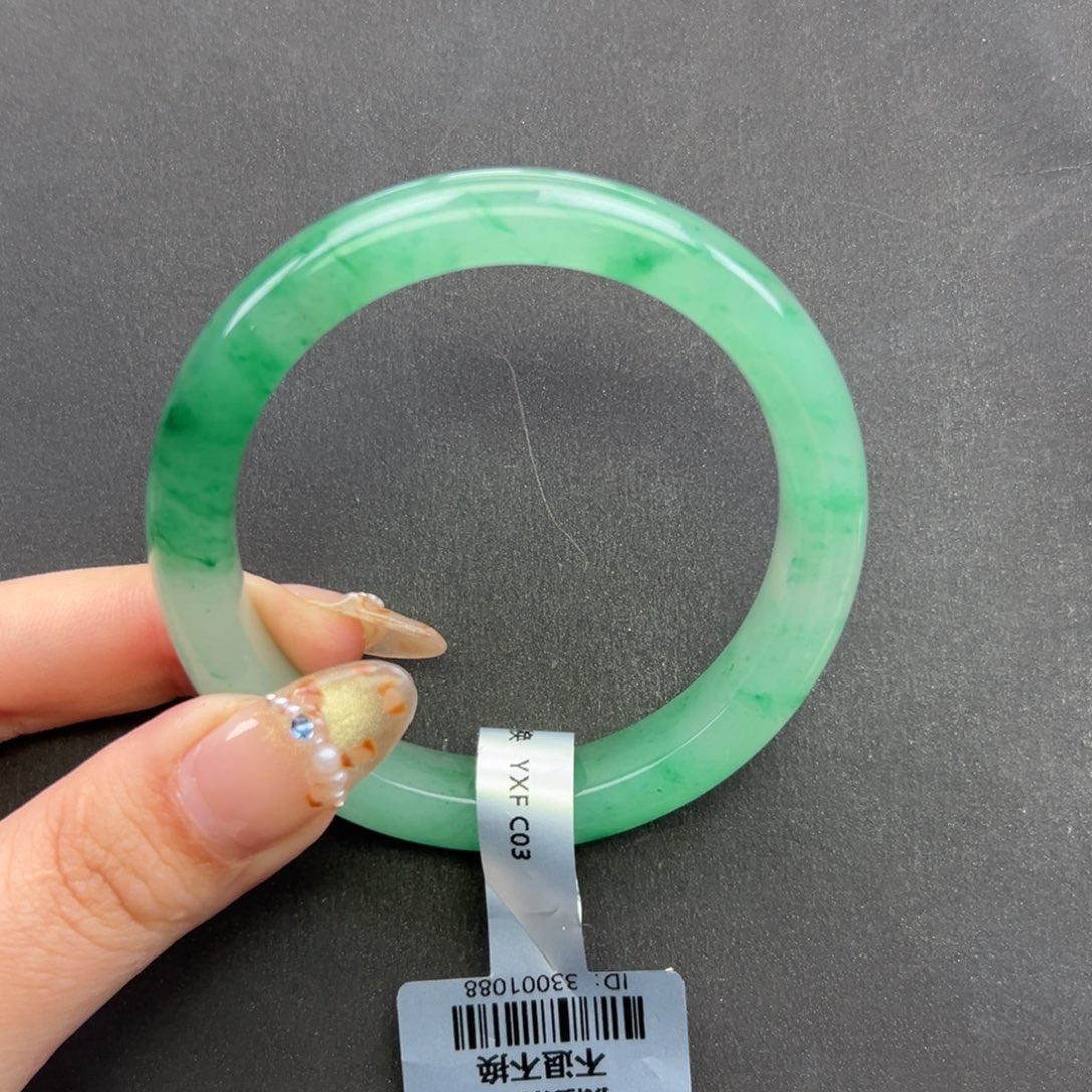 紫***兰石英质玉未镶嵌手镯+55 会会