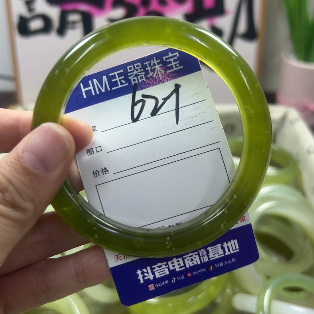 蛇纹石玉手镯未镶嵌318