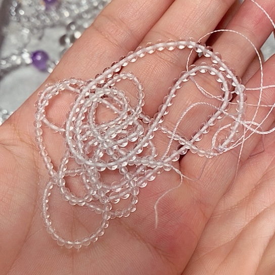 水晶颈饰未镶嵌白***。水晶9