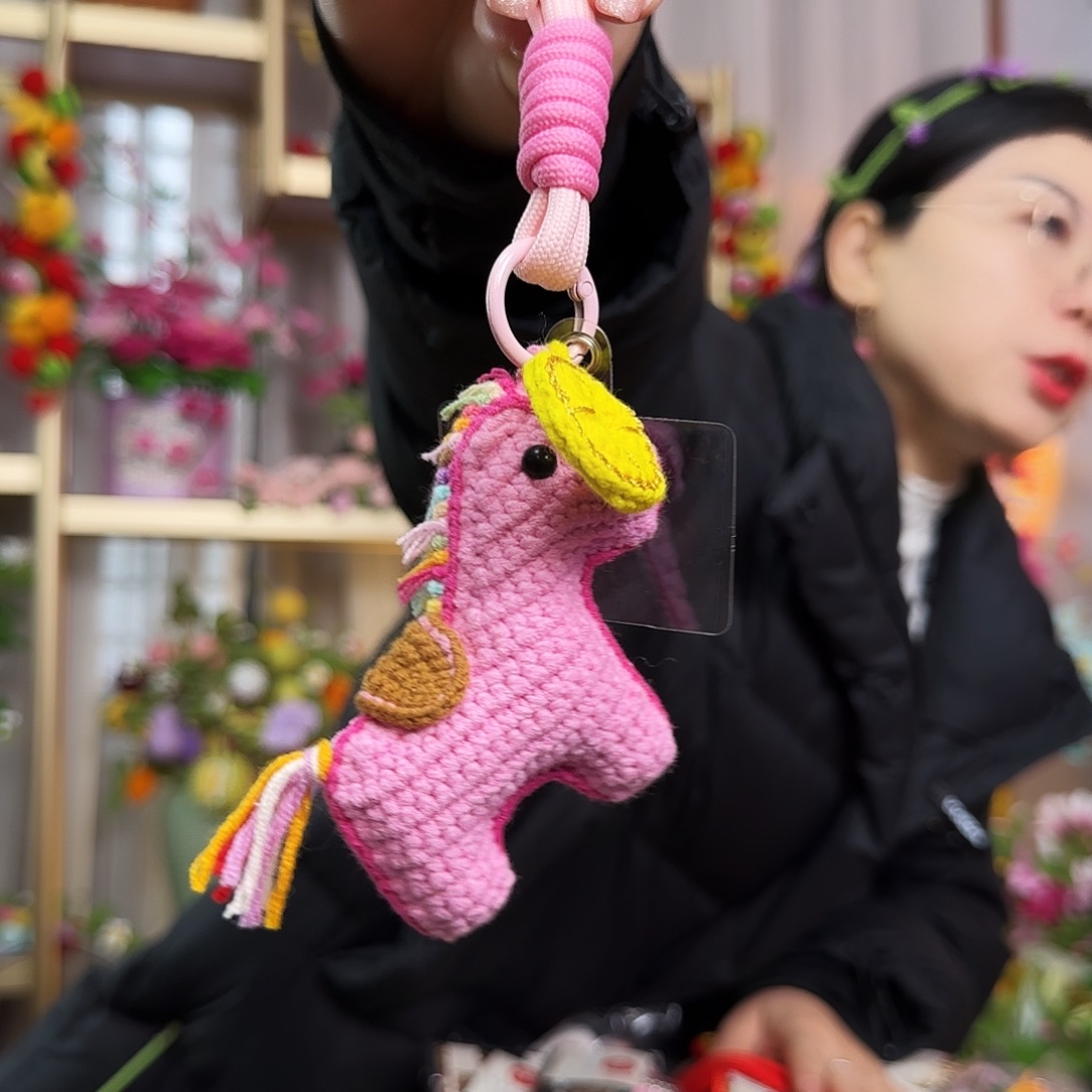 手工钩织设计挂件