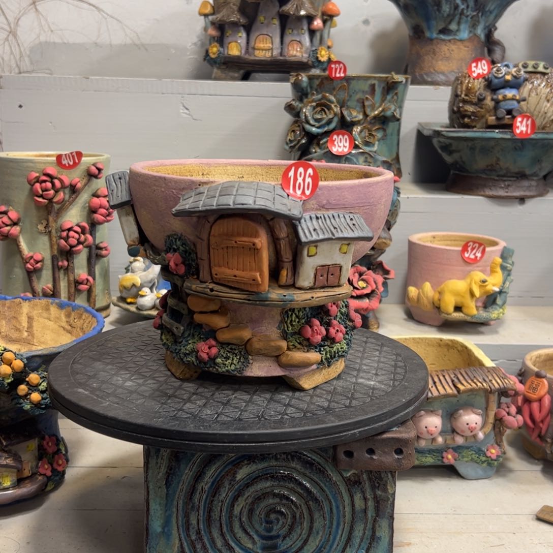 微瑕186 号陶然花器厂家直销