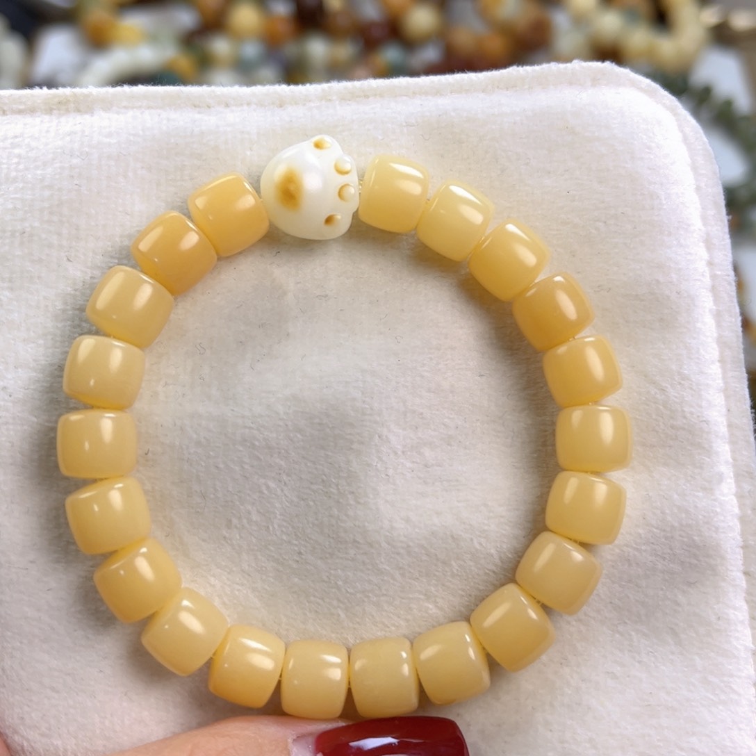 菩提根/象牙果手串新款猫爪