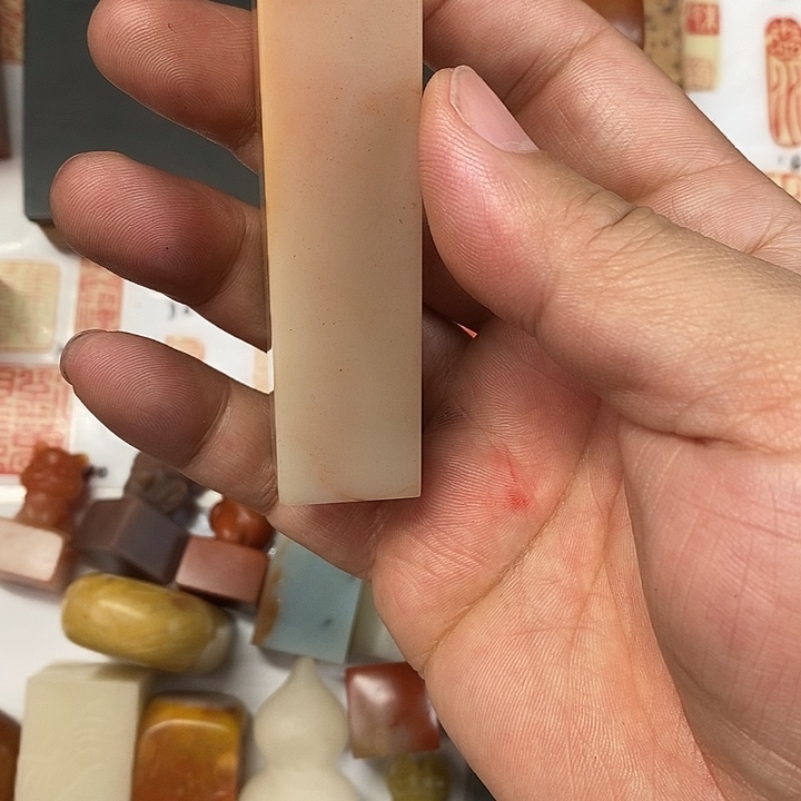 2***来老挝石现场直播手工制作