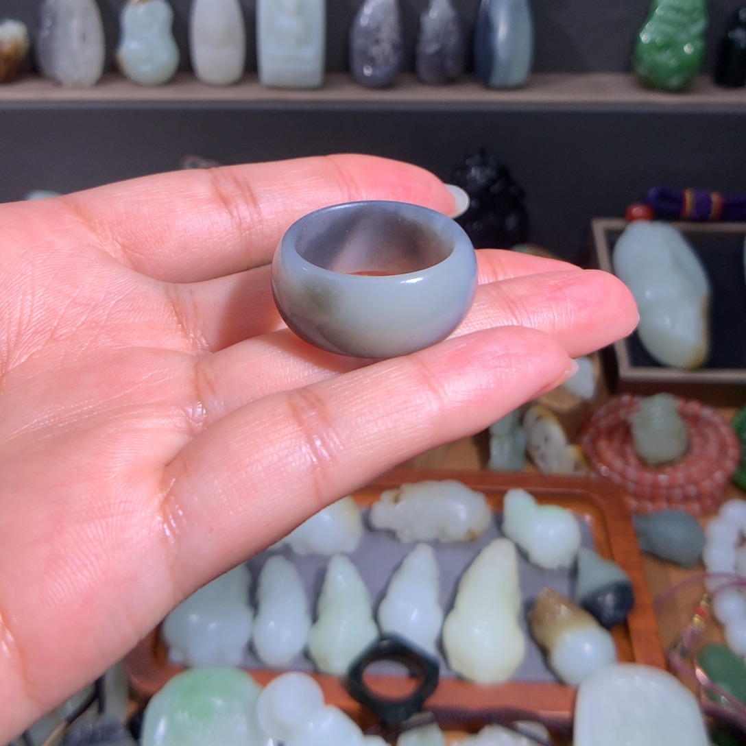 和田玉戒指未镶嵌?****?