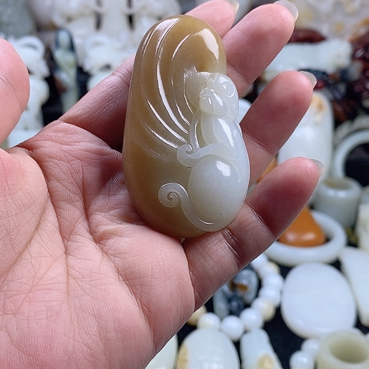 未镶嵌和田玉把件