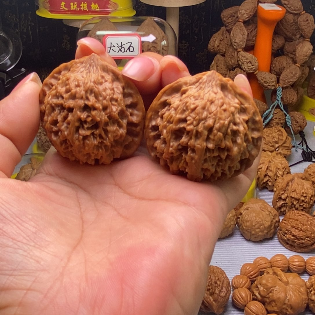 把件文玩核桃往****憨滿天星