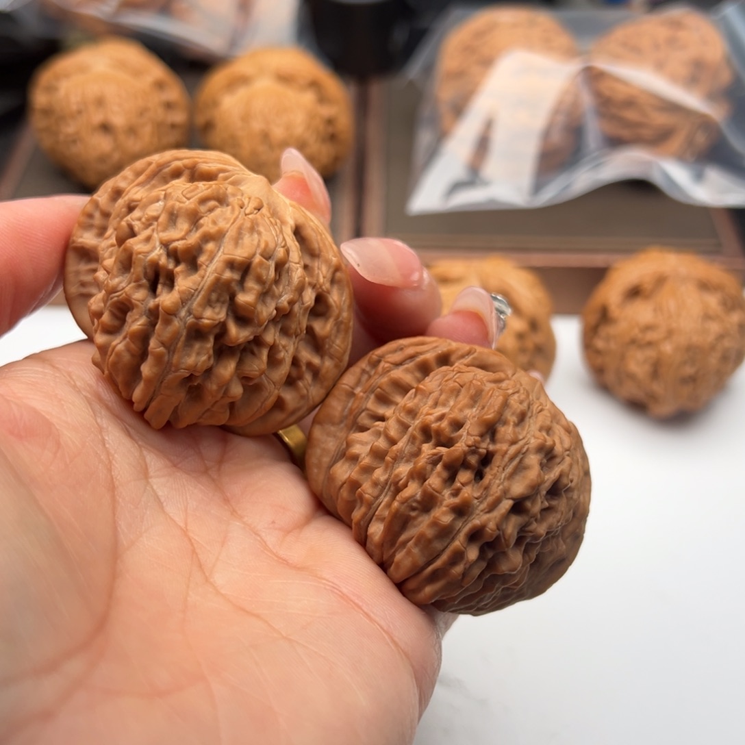 文玩核桃把件四座楼46