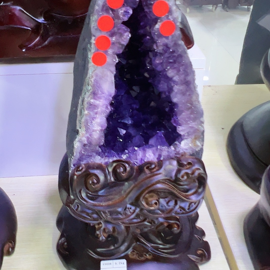 未镶嵌紫晶大型摆件（非配饰）晶