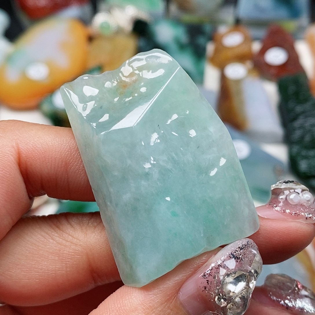 未镶嵌定制翡翠缅甸天然a货翡翠挂件