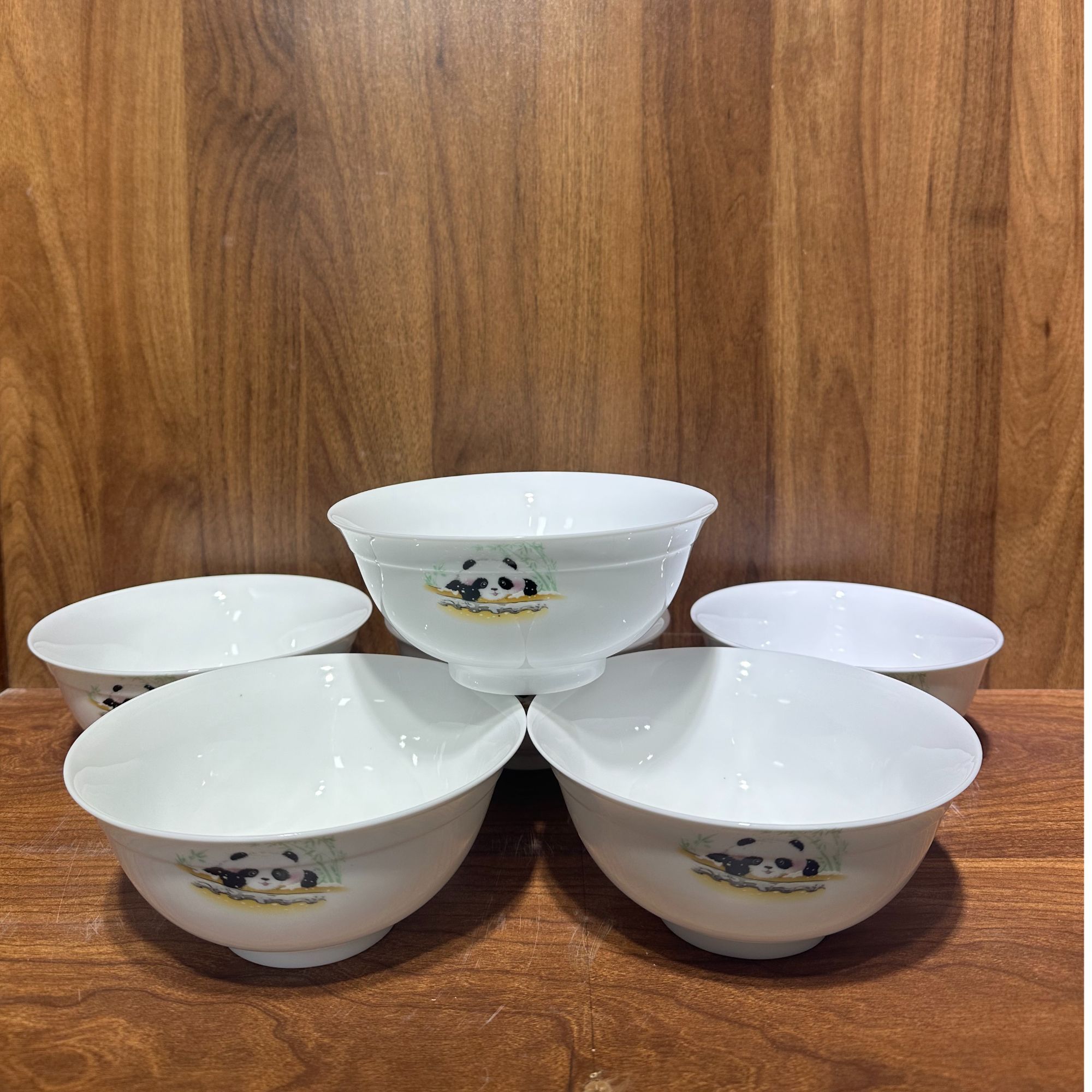 仿古瓷 A660景德镇制陶瓷碗6英寸15厘米6件