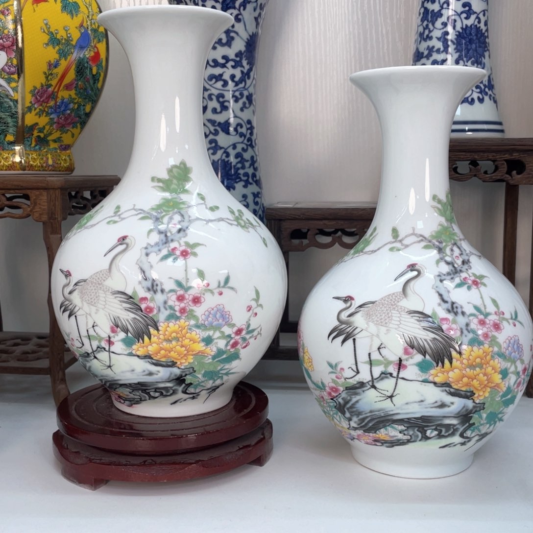 摆件景德镇陶瓷现代工艺品摆件