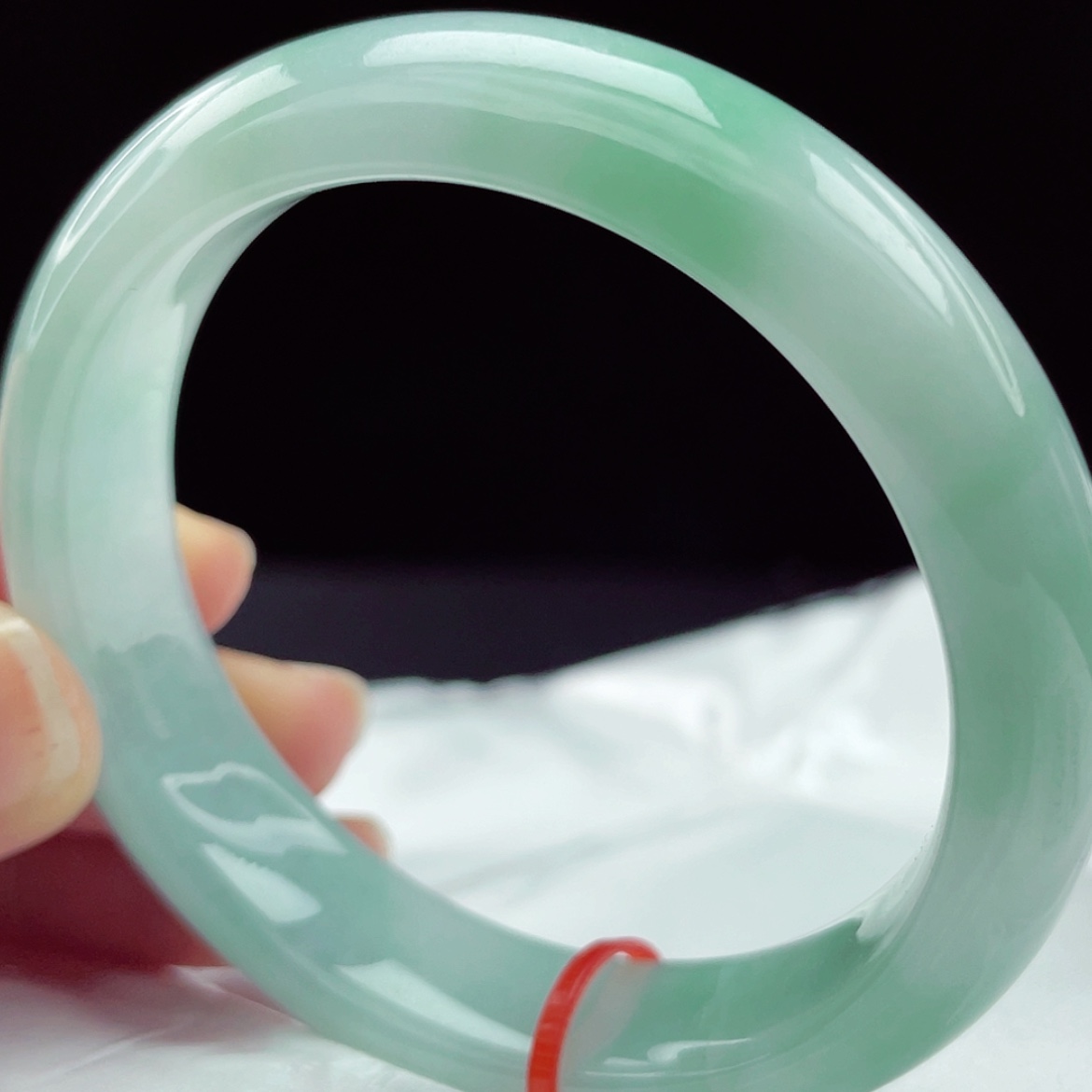 【闪购商品】未镶嵌手镯翡翠53圈557