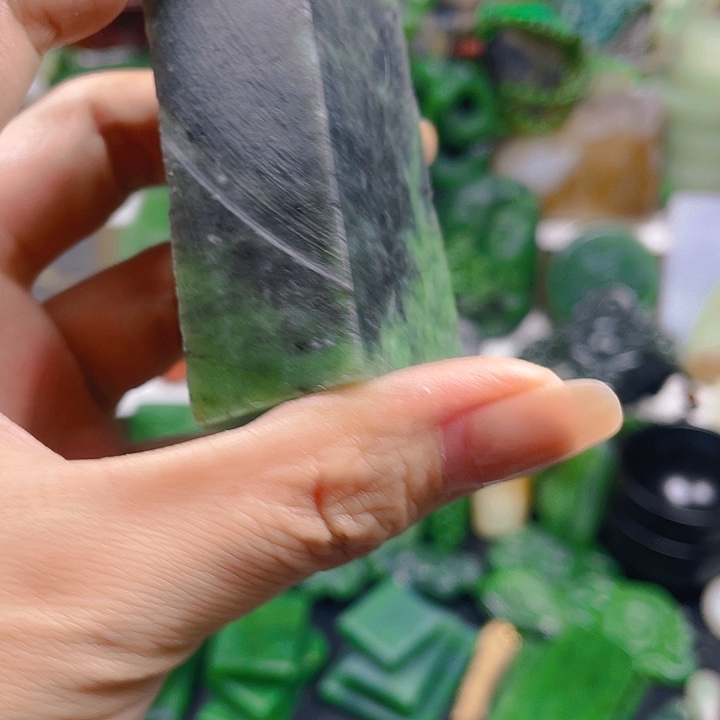 未镶嵌和田玉（糖玉）珠宝半成品