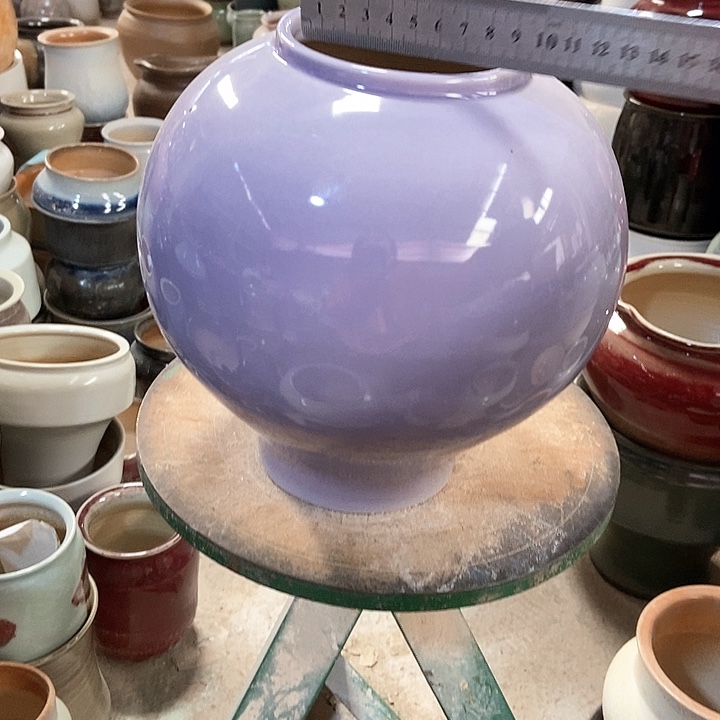 瓶口9高23无孔景德镇陶瓷学院满29包邮