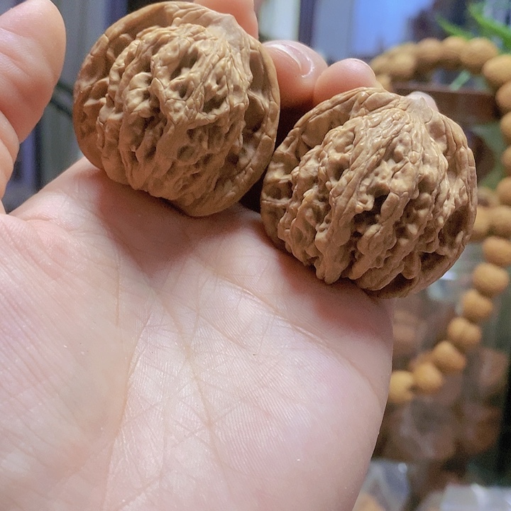 【闪购商品】文玩核桃把件41虎头