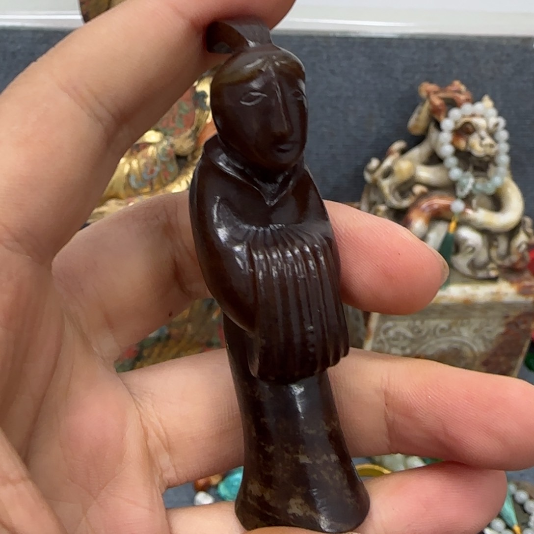 未镶嵌和田玉（糖玉）挂件