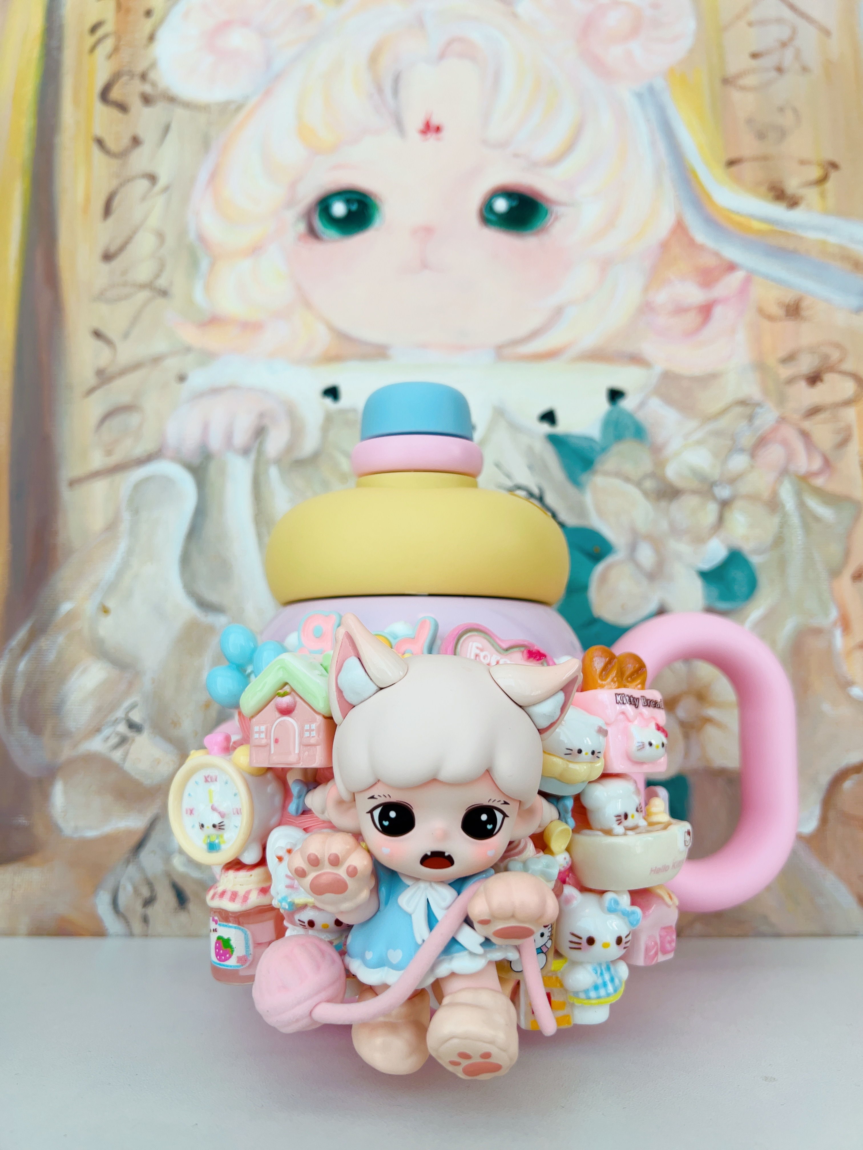 【保温杯】手工创意DIY摆件