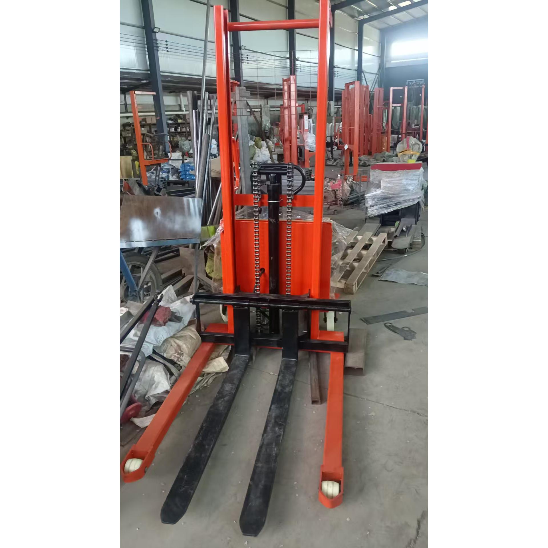 手动电动液压叉车堆高车小型装卸搬运车升降手推两用叉车