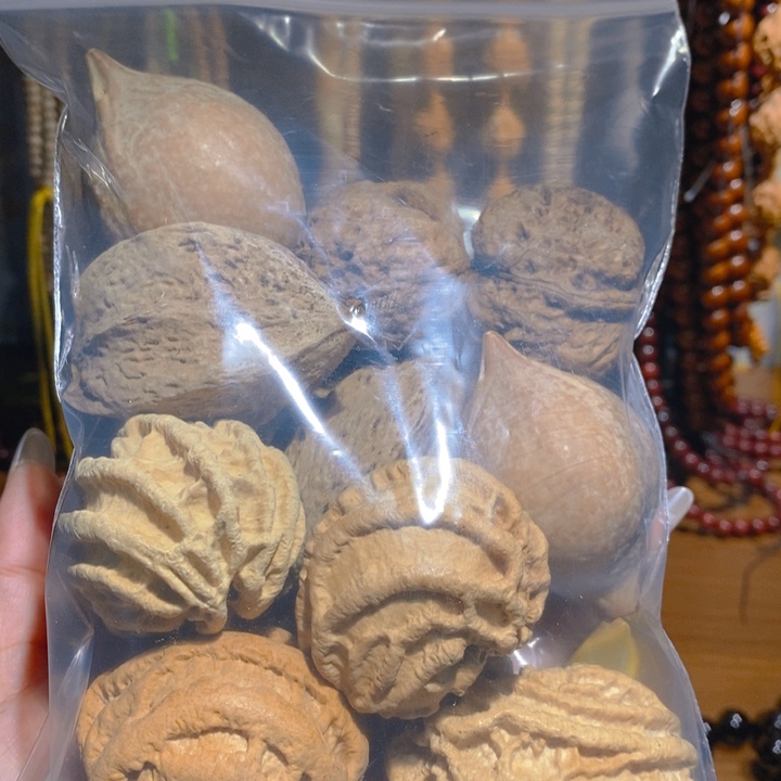 野生大橄榄核把件