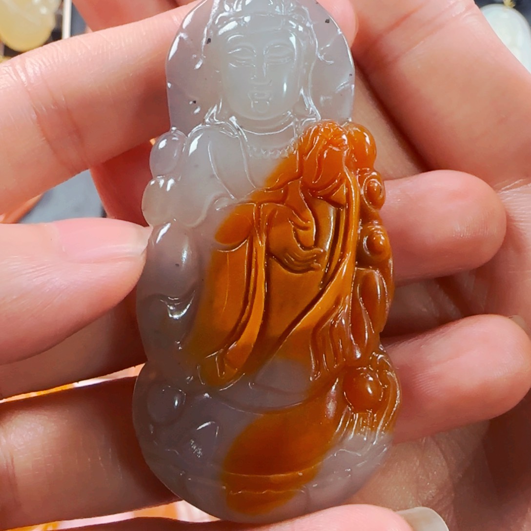 石英质玉（黄龙玉）未镶嵌1