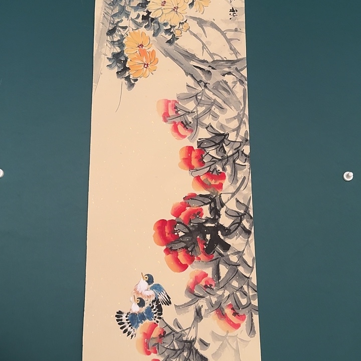 国画云老师作品画作