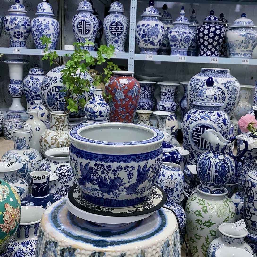 【闪购商品】摆件花盆瓷器………………………………