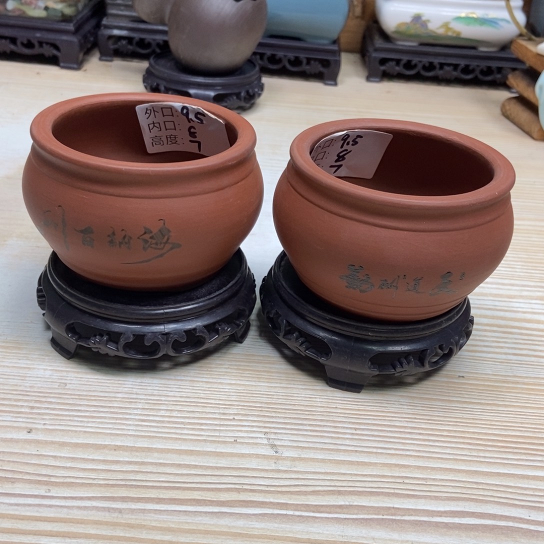 瓷片陶瓷花盆陶瓷艺术