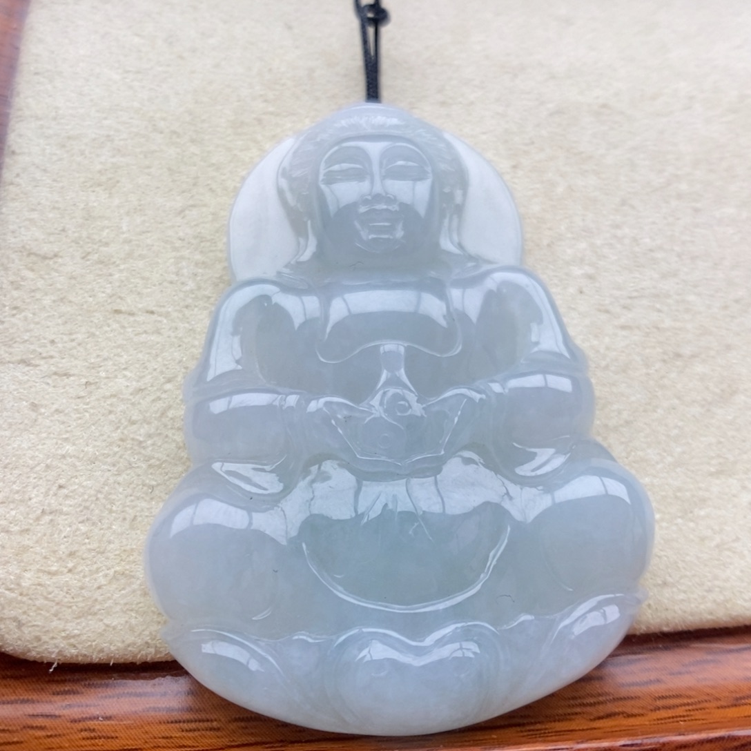 翡翠未镶嵌颈饰吊坠47