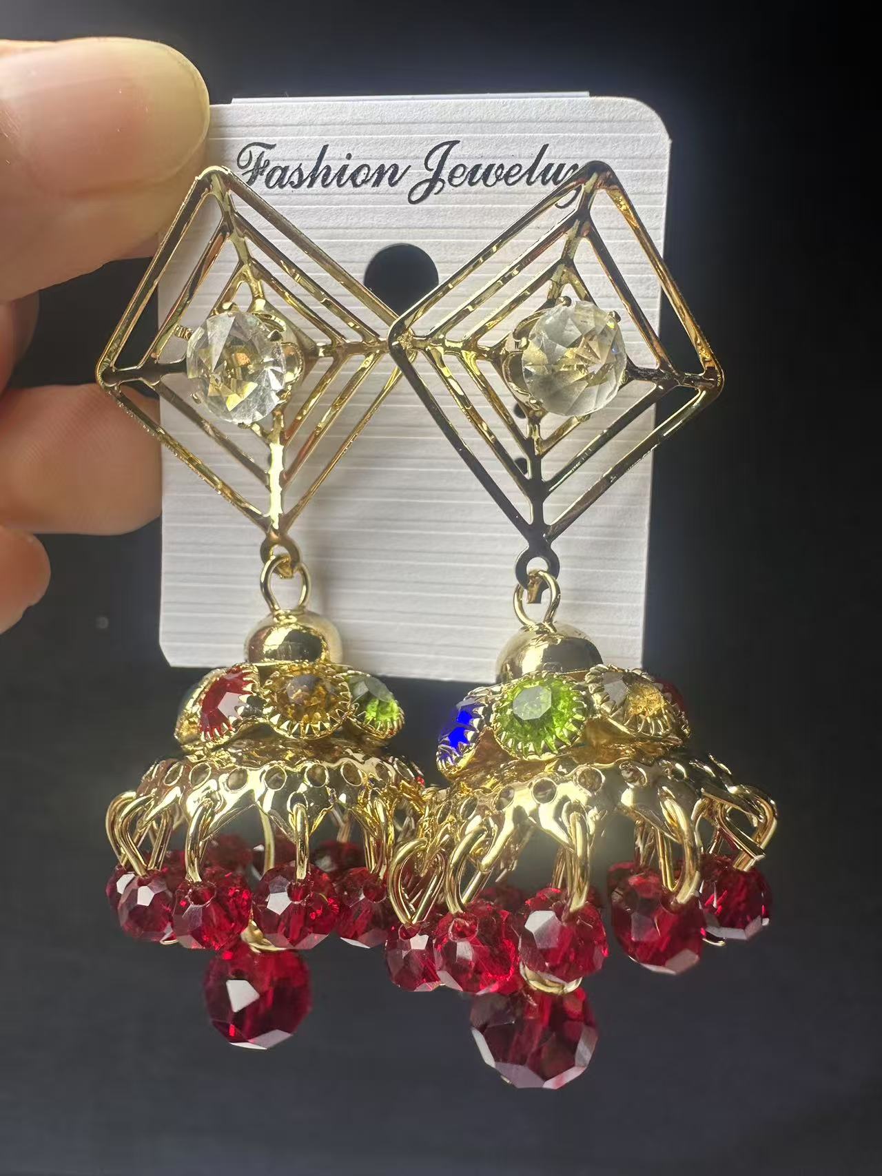 铜合金耳饰  直播间扣号选款    春夏  出游