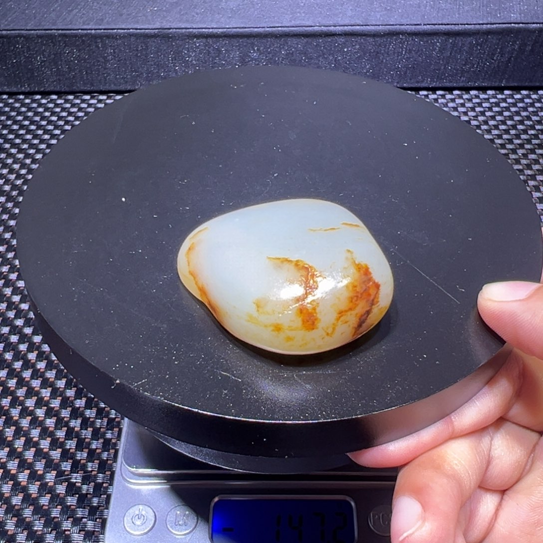 吊坠(不含链)未镶嵌和田玉（子料）45-19