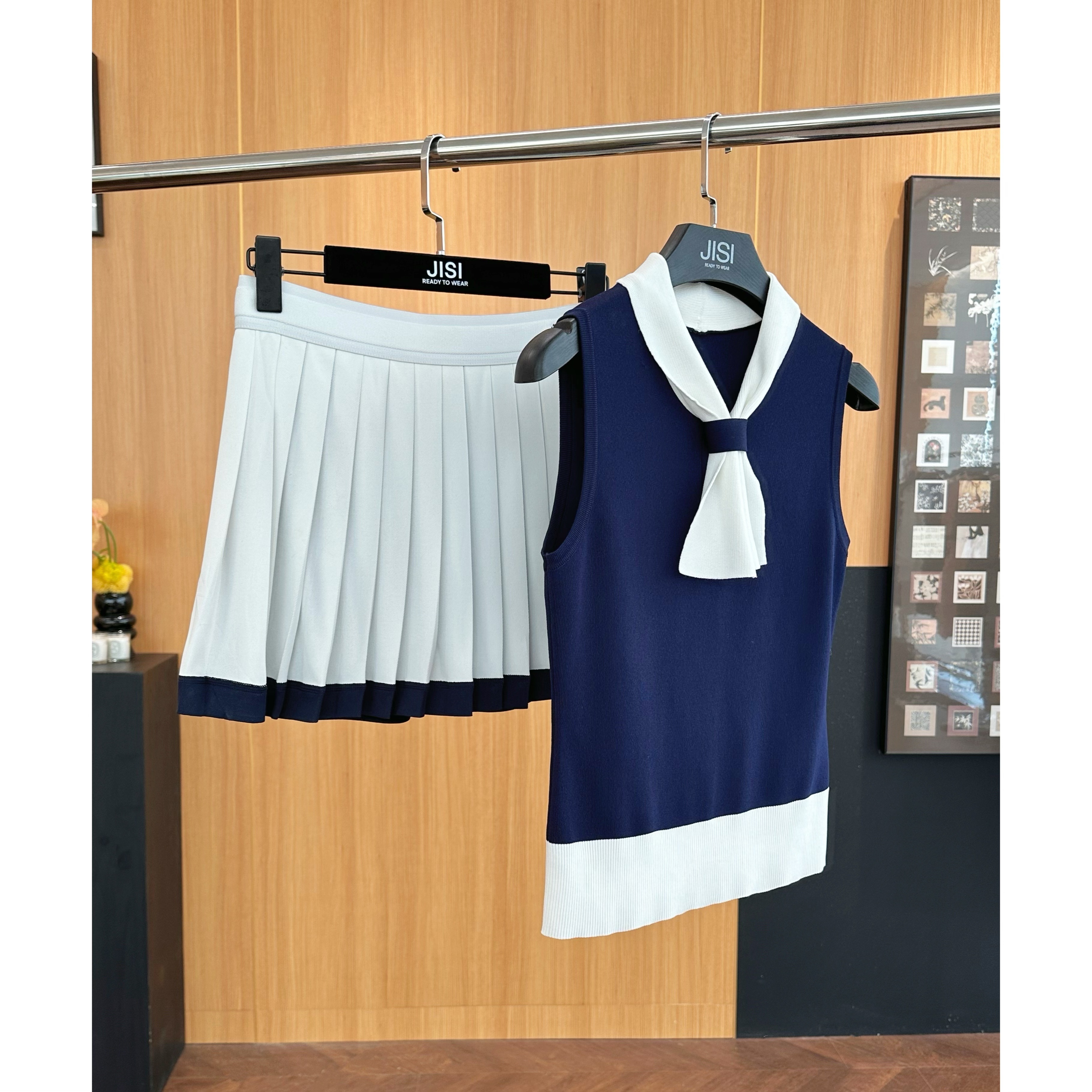 JISI R+高尔夫系列百褶裙运动套装-TZ25198