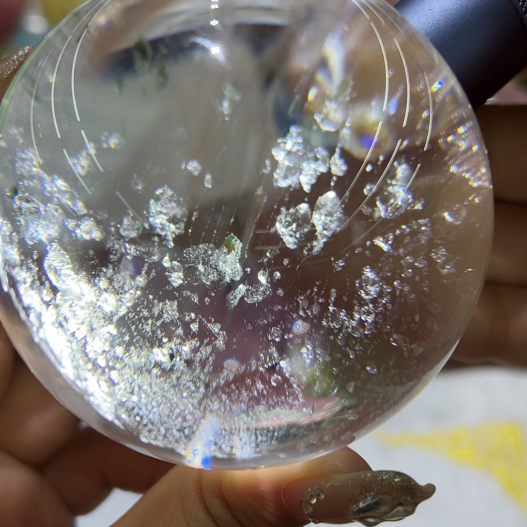 水晶水晶球摆件未镶嵌