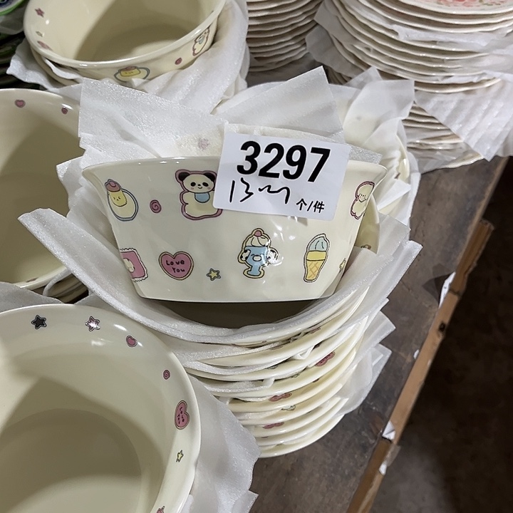 瓷微瑕外贸餐具3297