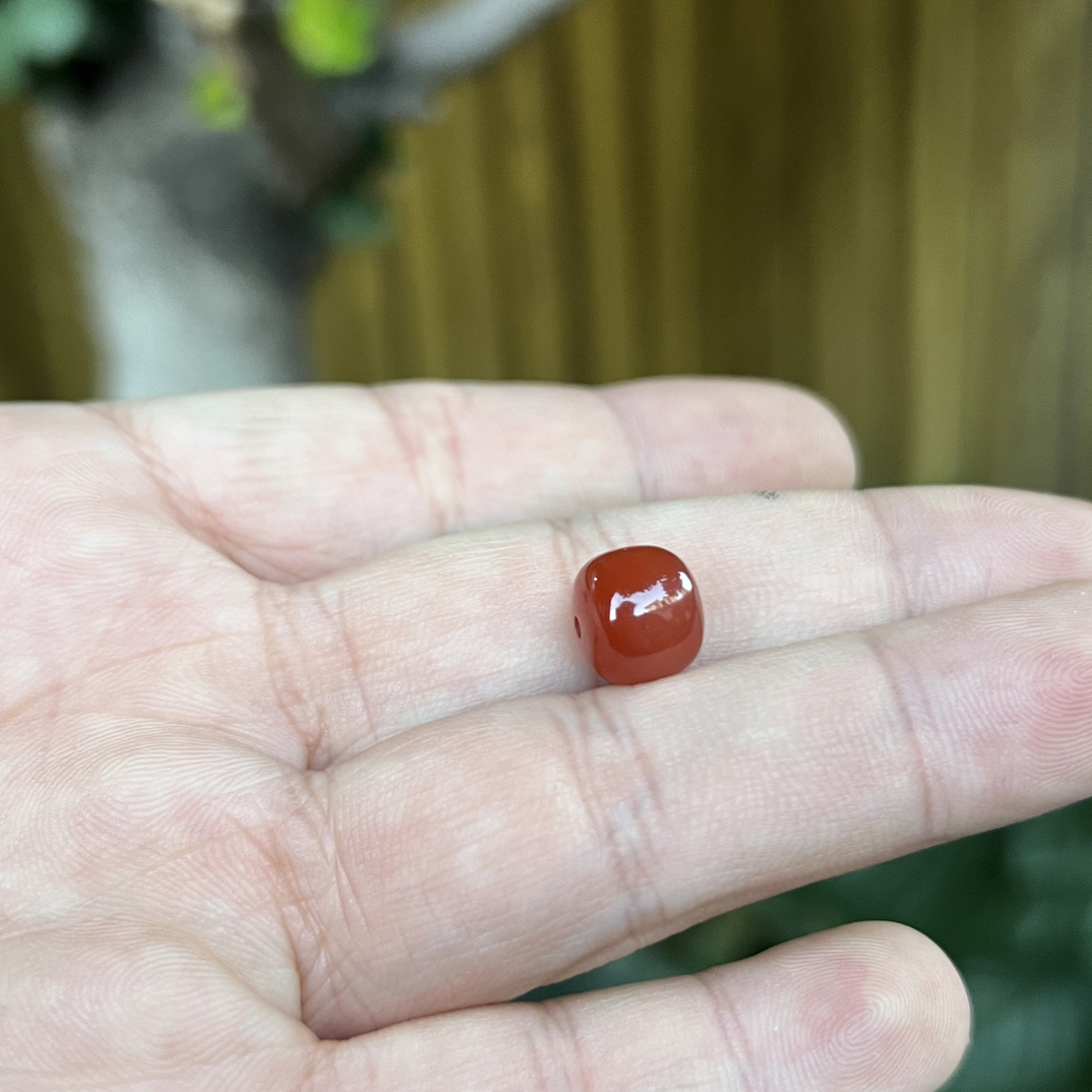 8号:活动南红（10m很不错瓦西玫锦红）老型