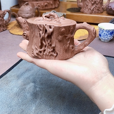 茶壶紫砂全手工制作的手工制作工艺品