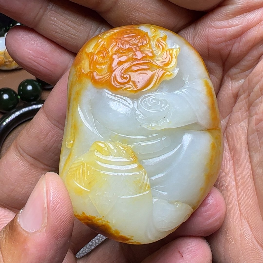 吊坠(不含链)未镶嵌和田玉