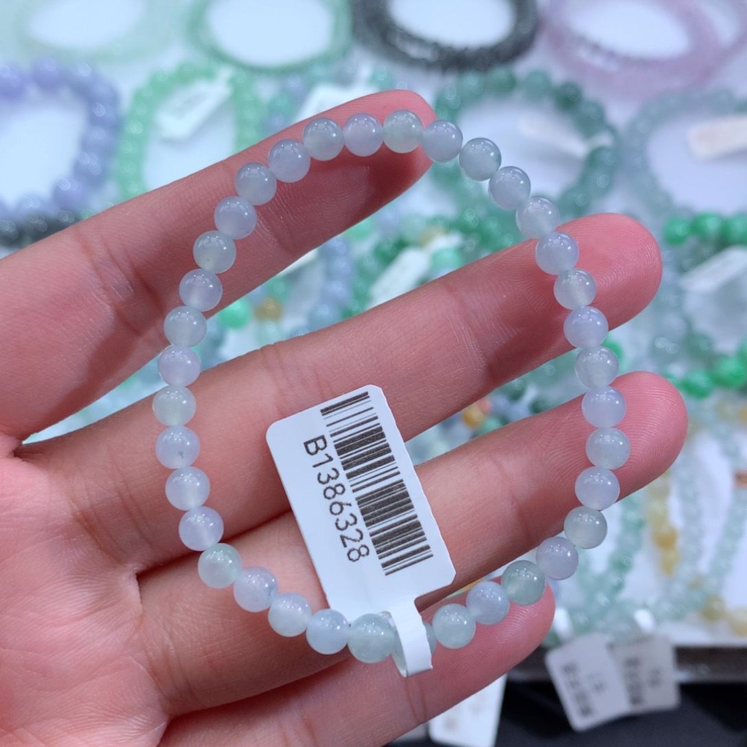 翡翠手链未镶嵌天然