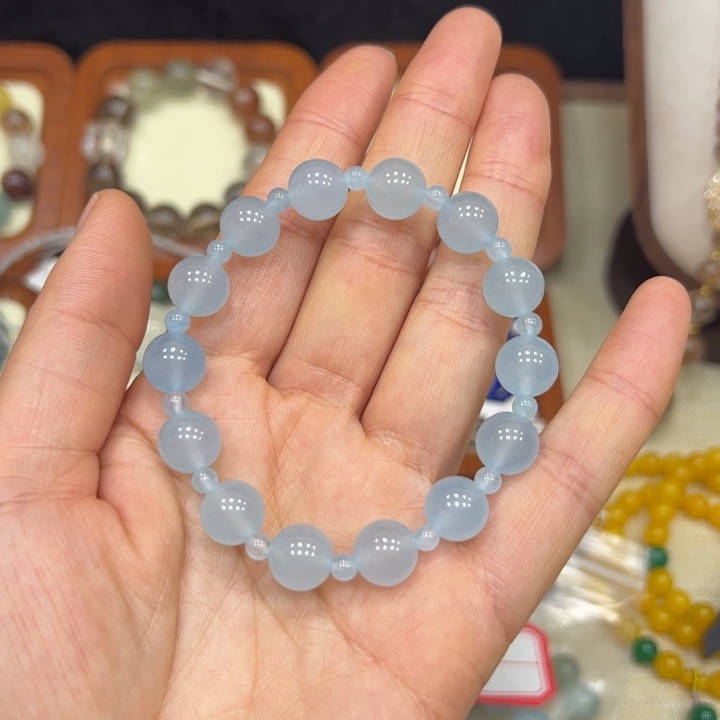 小***呀玛瑙/玉髓未镶嵌手链3号