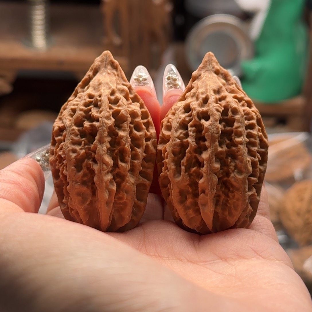 文玩核桃把件关东木子楸百核153