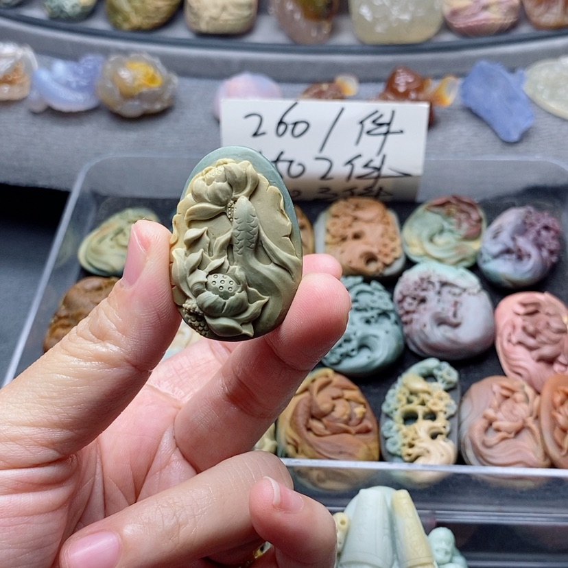【闪购商品】未镶嵌定制石英质玉吊坠
