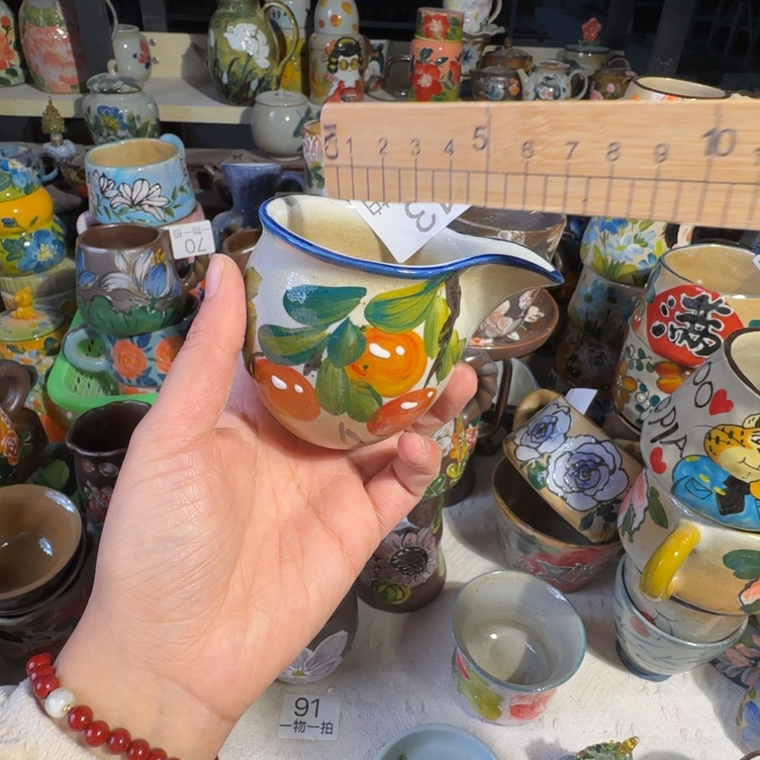 紫砂景德镇手工陶瓷釉下彩正品13