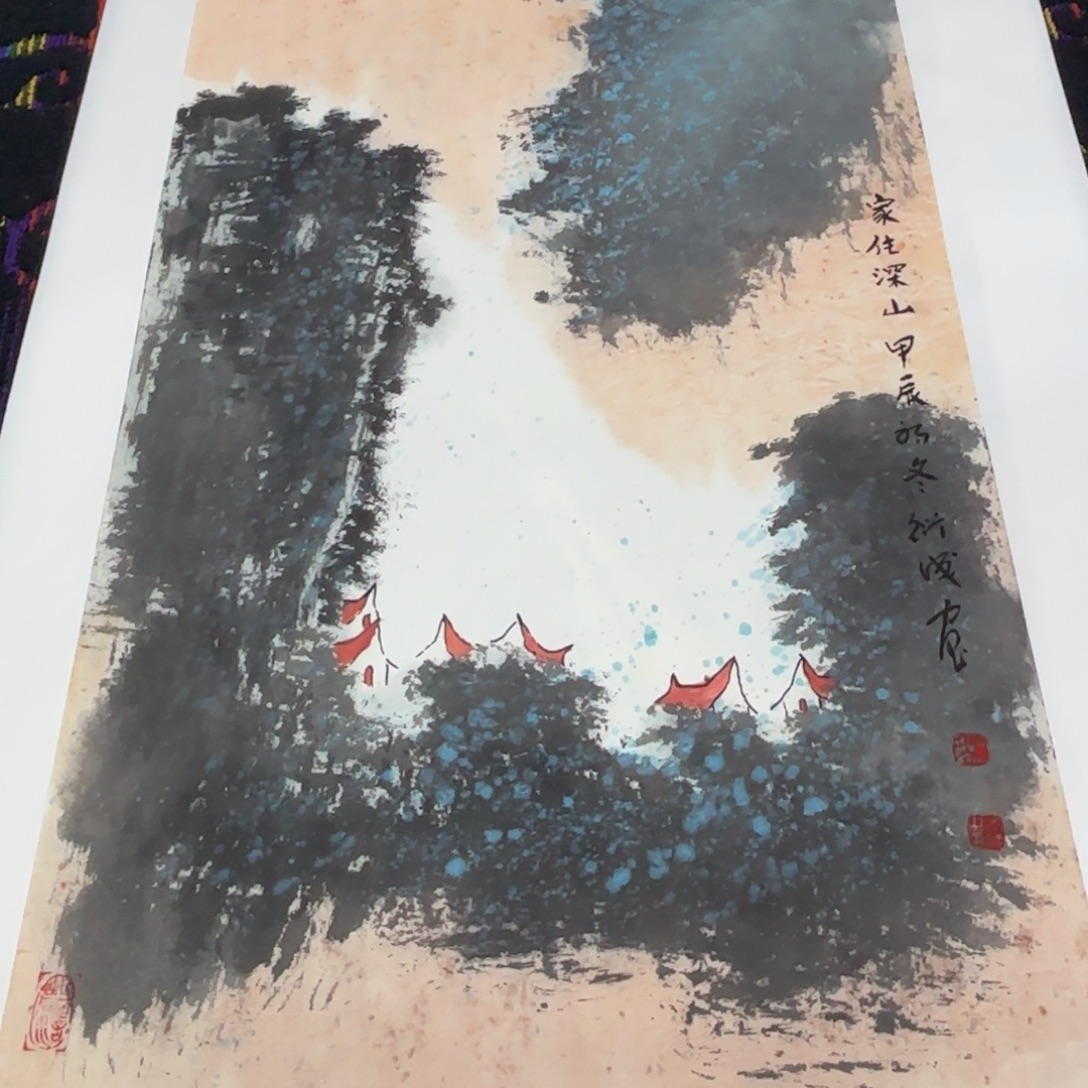 国画国画老师作品刘