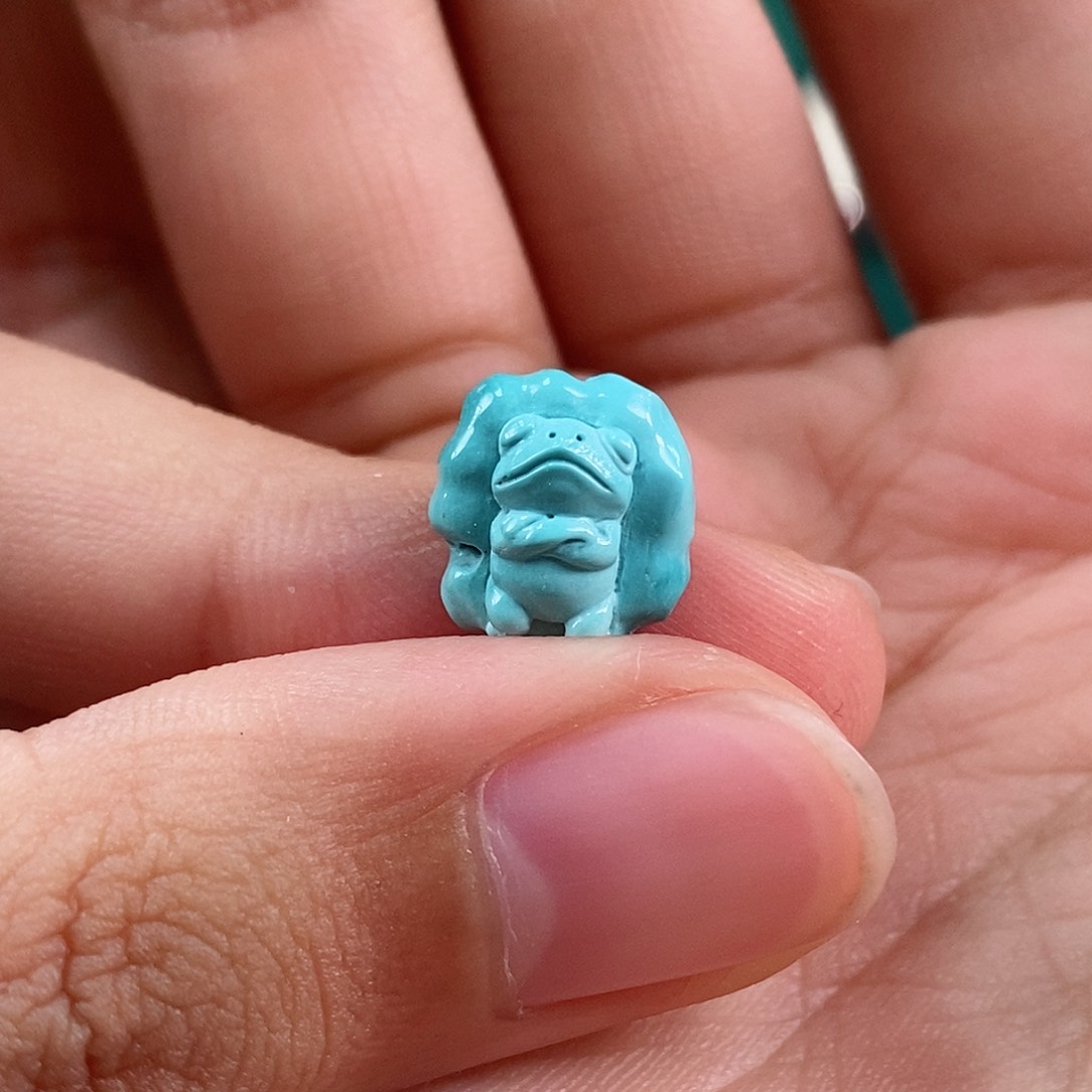 绿松石珠宝奇石未镶嵌